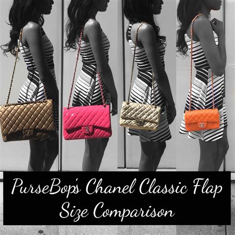 sizes of chanel double flap bag caviar|The Ultimate Chanel Flap Guide .